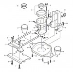 Dremel 2 615 000 330 Rotary Tool Router Attachment Spare Parts